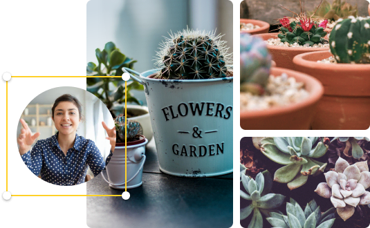 Make picture-in-picture and split-screen videos